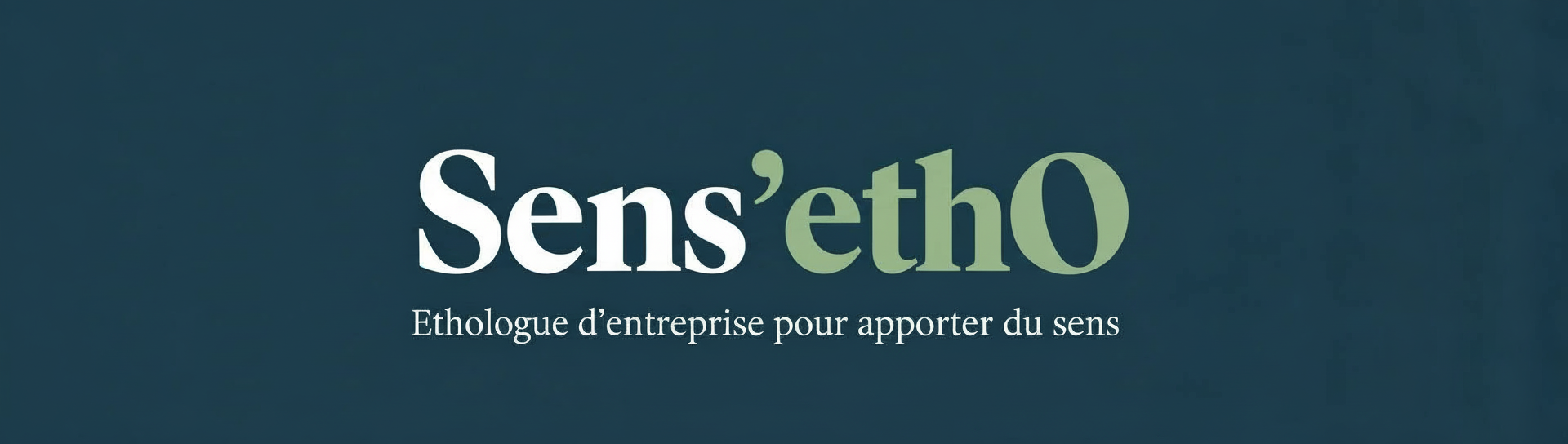 Sens'ethO — Lab en éthologie d'entreprise